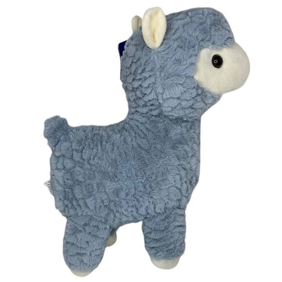 Kellytoy Original Llama Alpaca Blue Stuffed Animal Plush New With Tags 17" - Picture 9 of 9